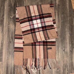 Vintage Burberry 100 cashmere scarf